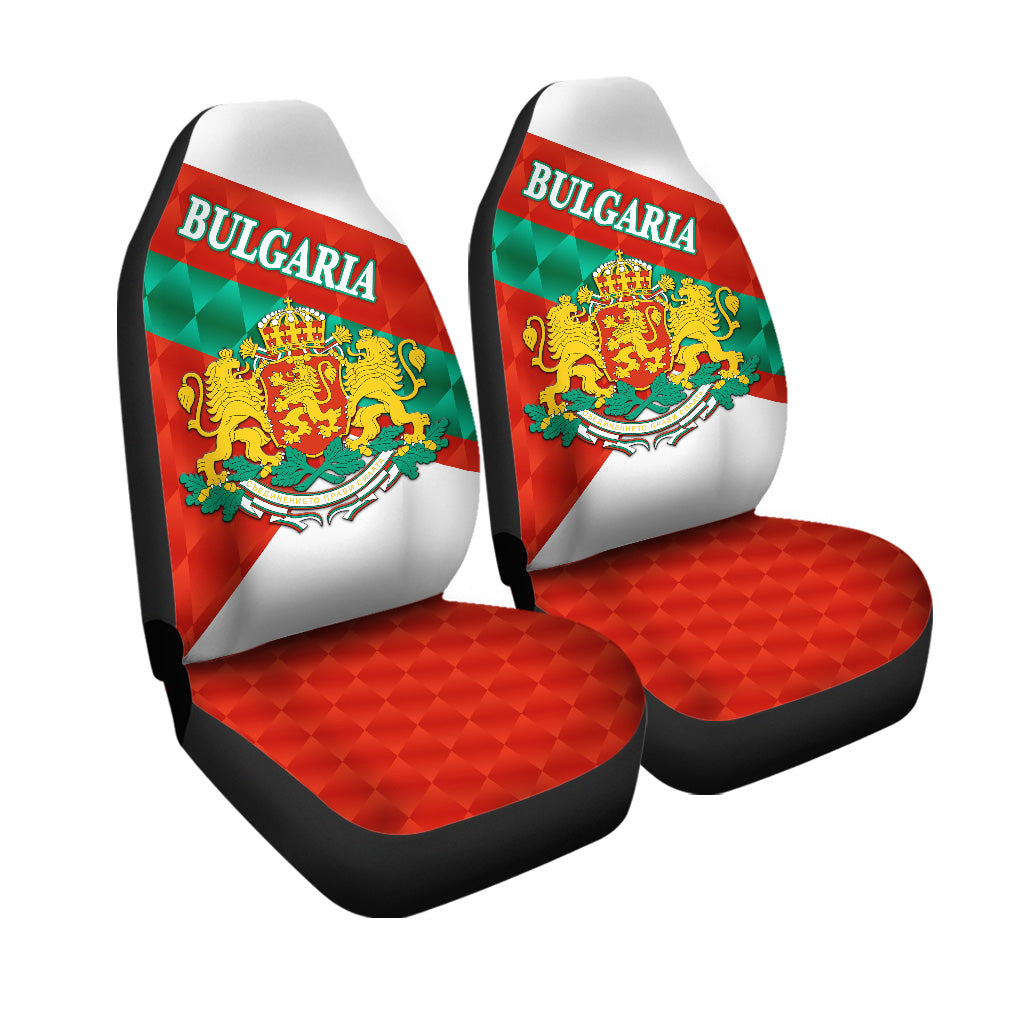 Bulgaria Car Seat Cover Sporty Style LT8 - Wonder Print Shop
