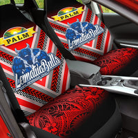 Mate Ma'a Tonga Car Seat Covers Leimatu'a Bulls Creative Style Red LT8 - Wonder Print Shop