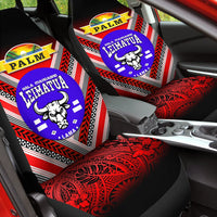 Mate Ma'a Tonga Car Seat Covers Leimatu'a Bulls Creative Style Red NO.1 LT8 - Wonder Print Shop