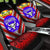Mate Ma'a Tonga Car Seat Covers Leimatu'a Bulls Creative Style Red NO.1 LT8 - Wonder Print Shop