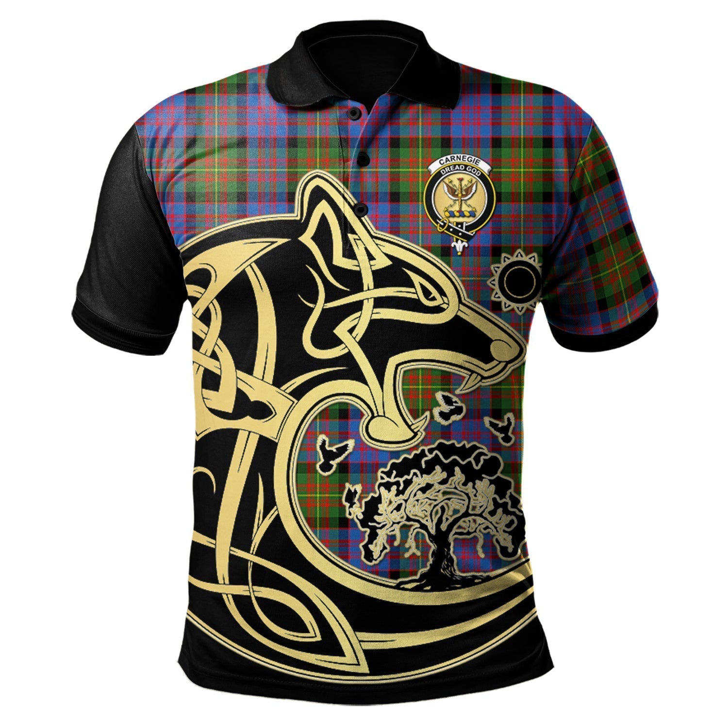 scottish-carnegie-ancient-clan-crest-tartan-celtic-wolf-style-polo-shirt