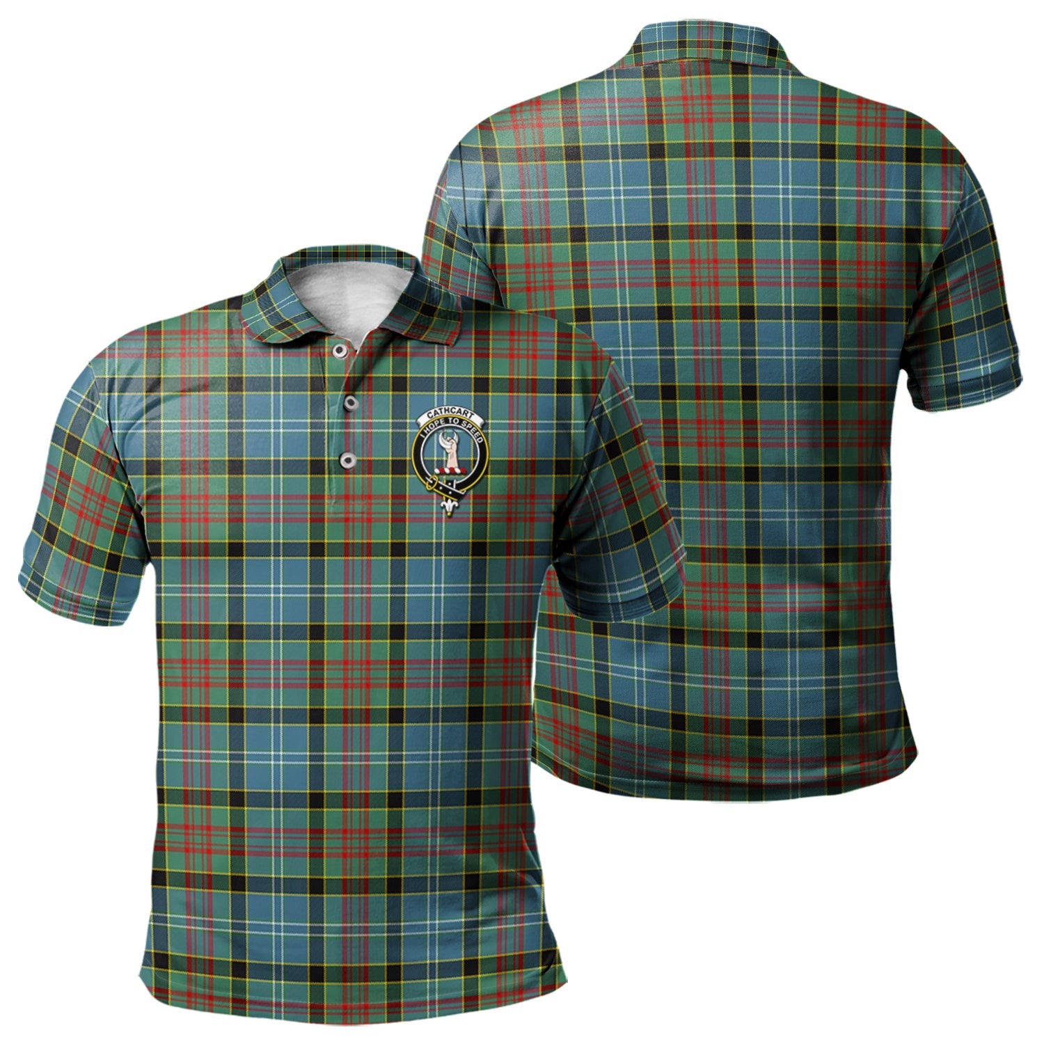 scottish-cathcart-clan-crest-tartan-polo-shirt