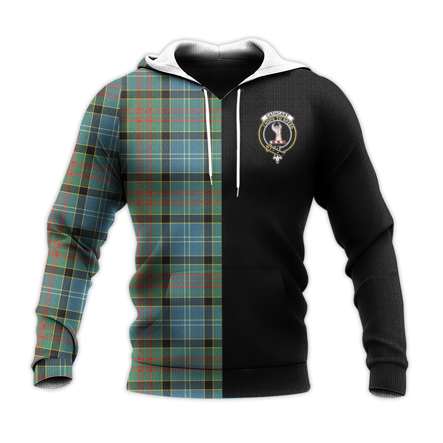 scottish-cathcart-clan-crest-tartan-personalize-half-hoodie