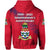 Cayman Islands Hoodie Coat Of Arms Independence Anniversary Simple Style Red LT8 - Wonder Print Shop