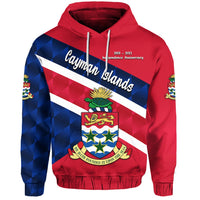 Cayman Islands Hoodie Coat Of Arms Independence Anniversary Sporty Style LT8 - Wonder Print Shop