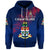 Cayman Islands Zip Hoodie Coat Of Arms Independence Anniversary Simple Style Blue LT8 - Wonder Print Shop