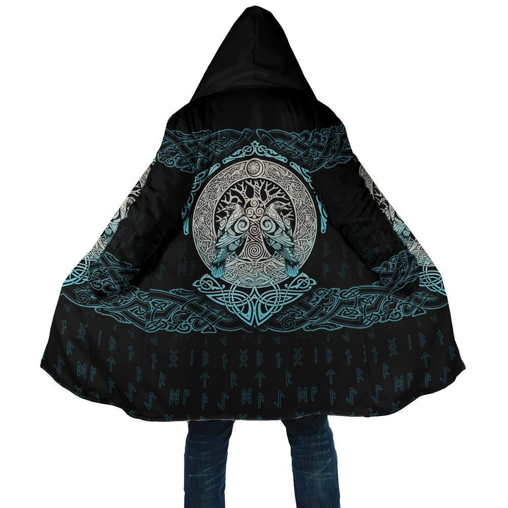 viking-clothing-viking-silver-thunder-tree-of-life-fleece-hoodie-coat-cloak