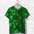 Celtic Cross T Shirt With Shamrock Simple Style LT8 - Wonder Print Shop