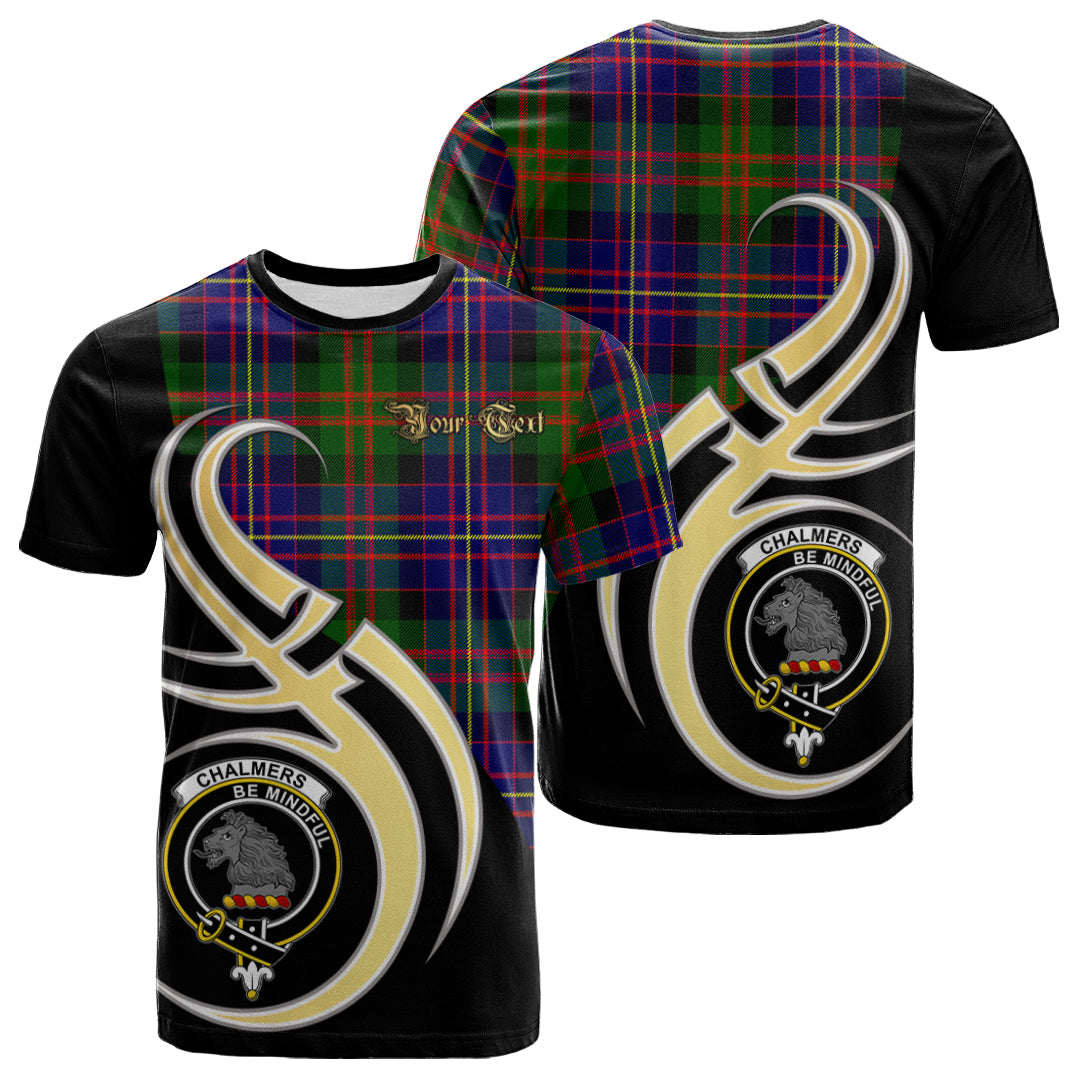 scottish-chalmers-modern-clan-crest-tartan-believe-in-me-t-shirt