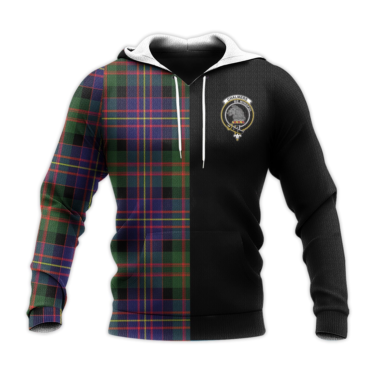 scottish-chalmers-modern-clan-crest-tartan-personalize-half-hoodie
