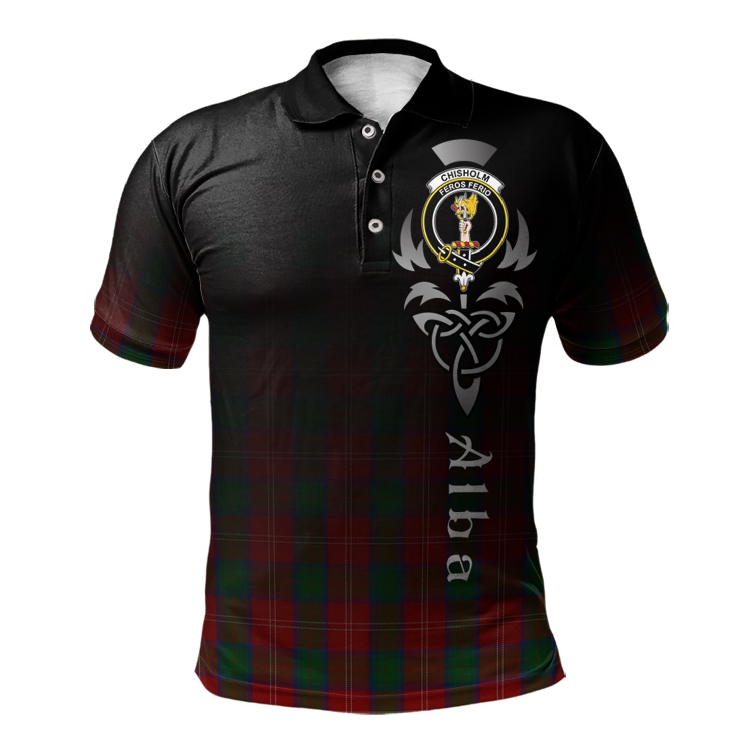 scottish-chisholm-clan-crest-tartan-alba-celtic-polo-shirt