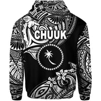 FSM Chuuk Hoodie Unique Vibes Black LT8 - Wonder Print Shop