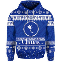 Christmas FSM Chuuk Hoodie Simple Style LT8 - Wonder Print Shop