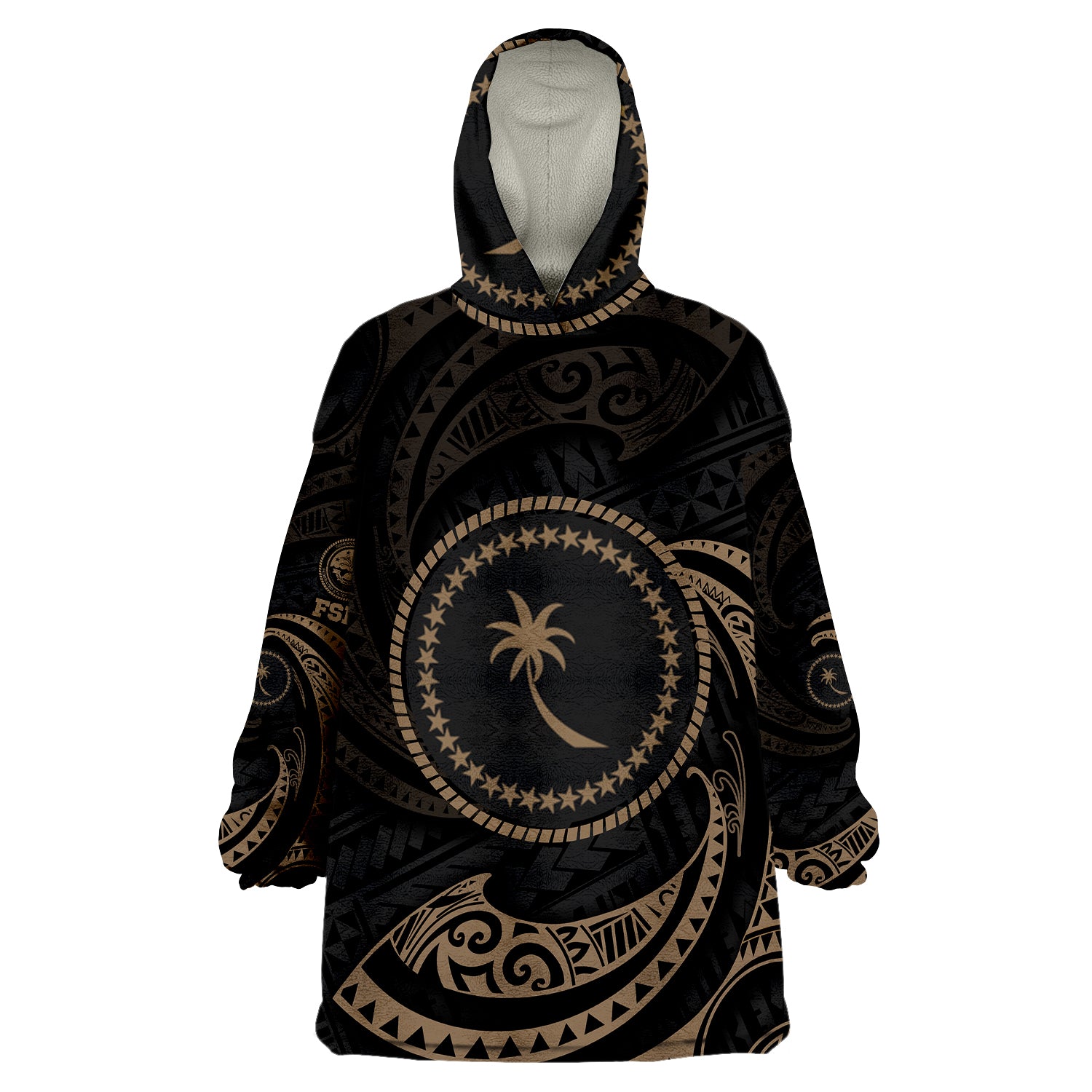 chuuk-micronesia-gold-tribal-wave-wearable-blanket-hoodie