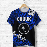 Custom FSM Chuuk T Shirt Unique Vibes Blue LT8 - Wonder Print Shop