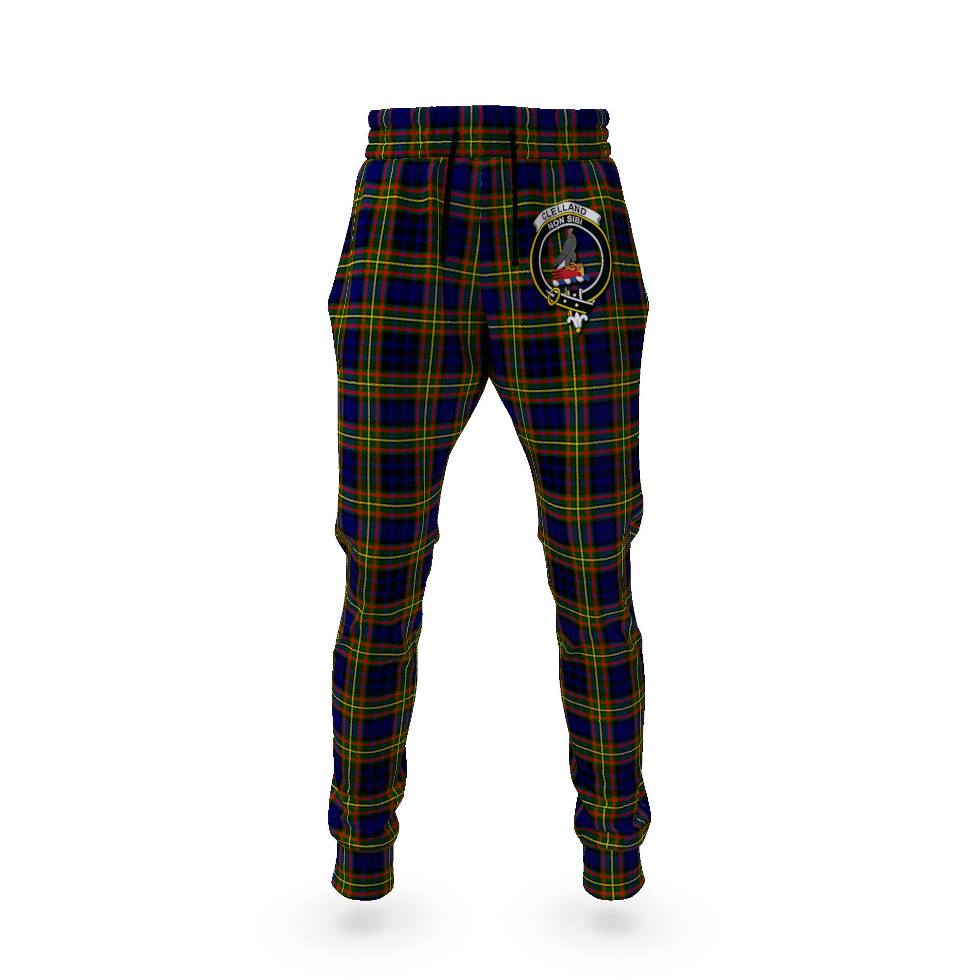 scottish-clelland-modern-clan-crest-tartan-jogger-pants