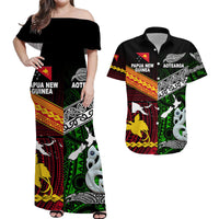 New Zealand Papua New Guinea Matching Hawaiian Shirt And Dress Together Green LT8 - Wonder Print Shop