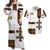 Ethiopia Combo Dress And Shirt Ethiopian Lion Of Judah Simple Tibeb Style - White