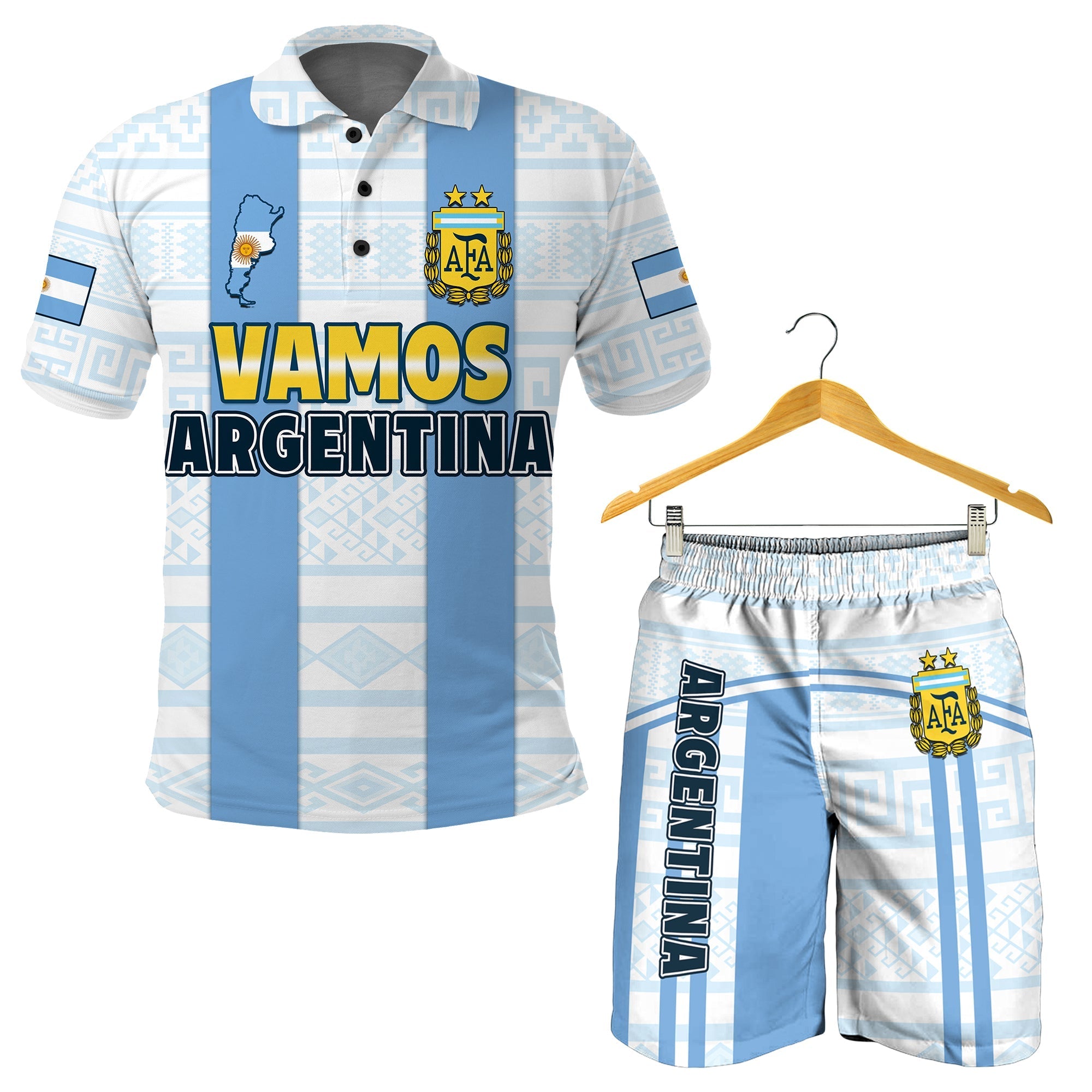 argentina-football-2022-combo-polo-shirt-and-men-short-vamos-la-albiceleste