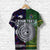 Custom New Zealand and Cook Islands T Shirt Together Purple, Custom Text And Number LT8 - Wonder Print Shop