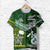 New Zealand Maori Aotearoa T Shirt Cook Islands Together Green Lt8 - Wonder Print Shop