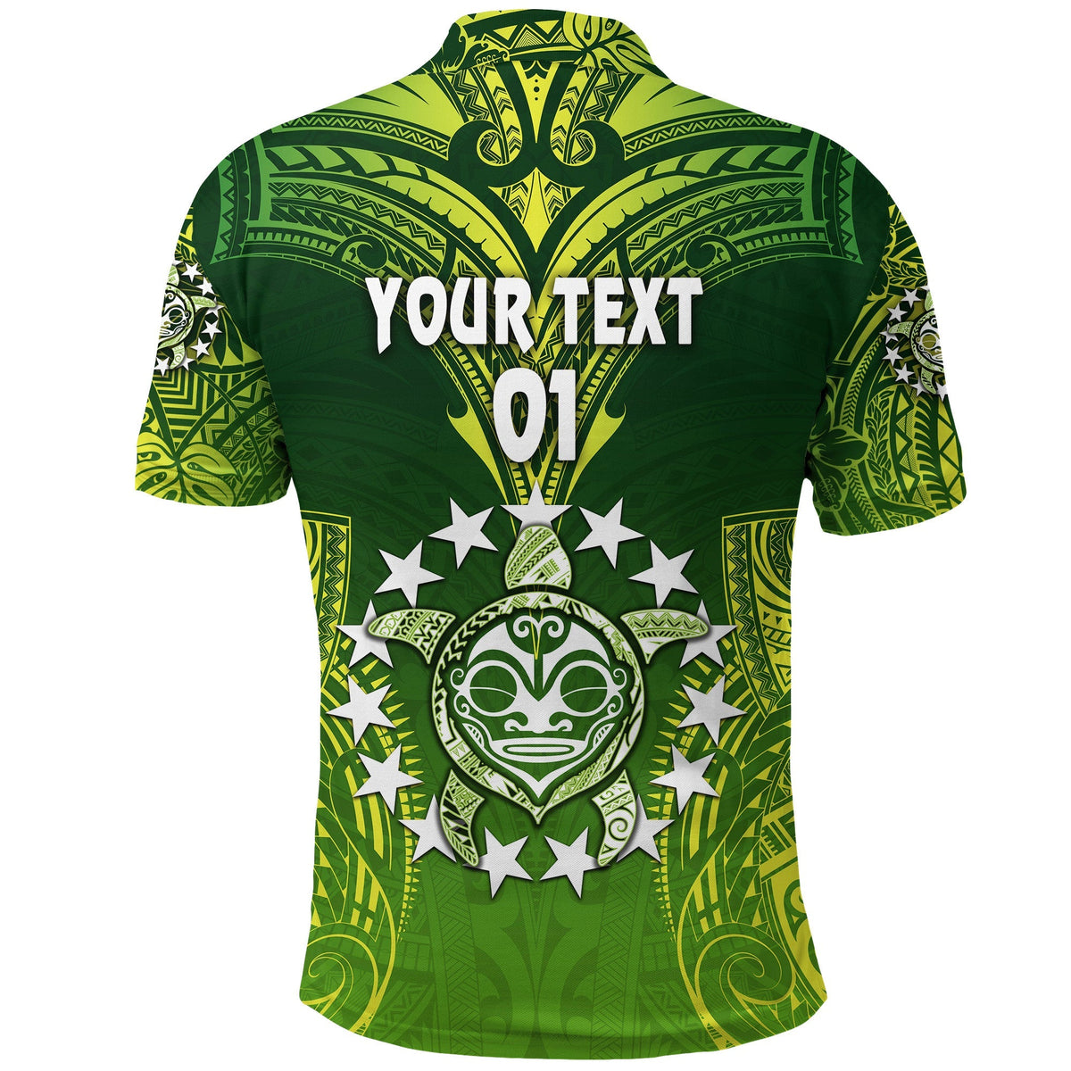 (Custom Text And Number) Cook Islands Polo Shirt Happy Independence Anniversary LT8 - Wonder Print Shop