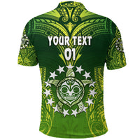 (Custom Text And Number) Cook Islands Polo Shirt Happy Independence Anniversary LT8 - Wonder Print Shop