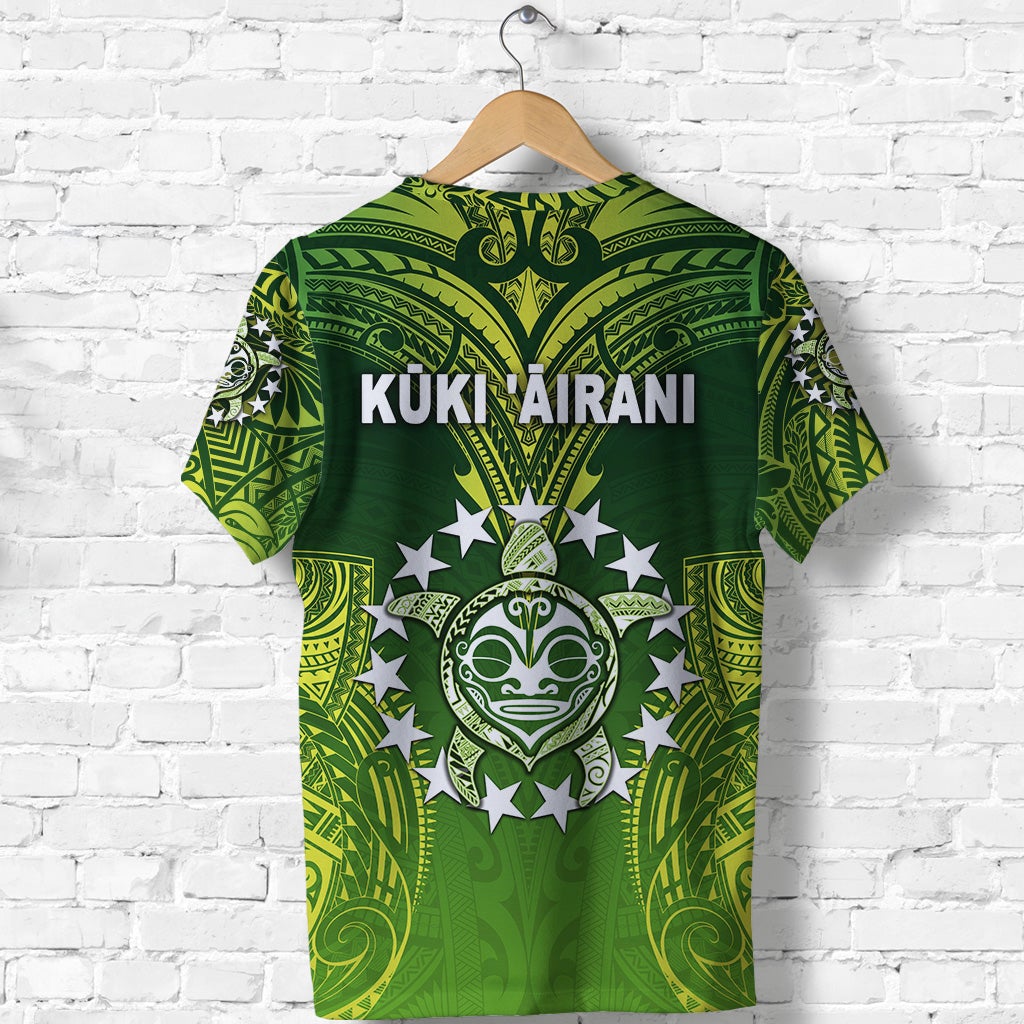 Cook Islands T Shirt Happy Independence Anniversary LT8 - Wonder Print Shop