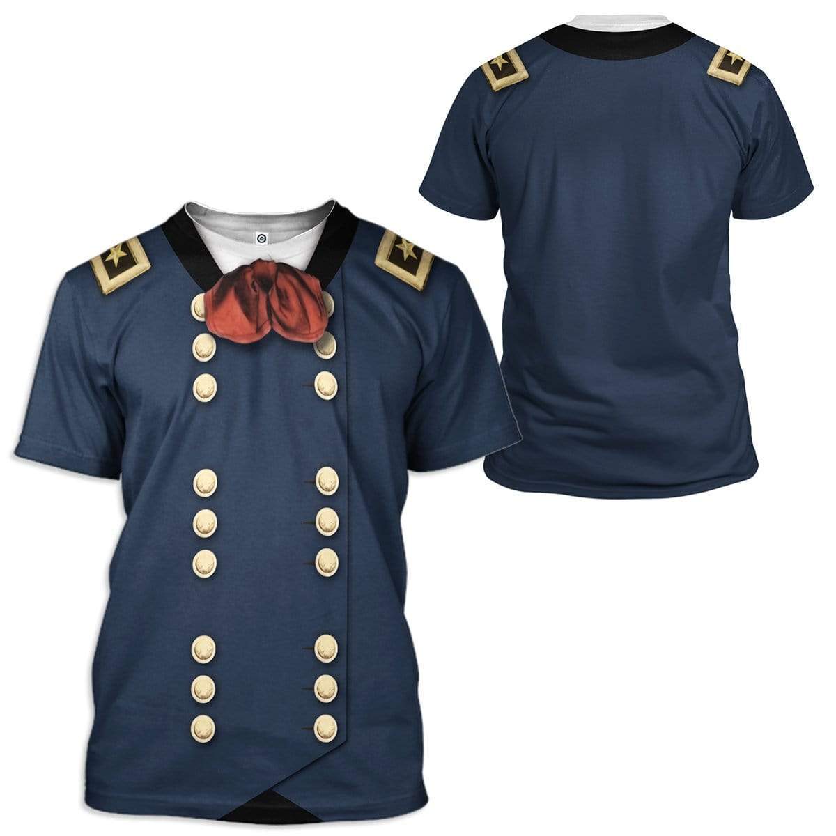 George Armstrong Custer T Shirt Original Style LT8 - Wonder Print Shop