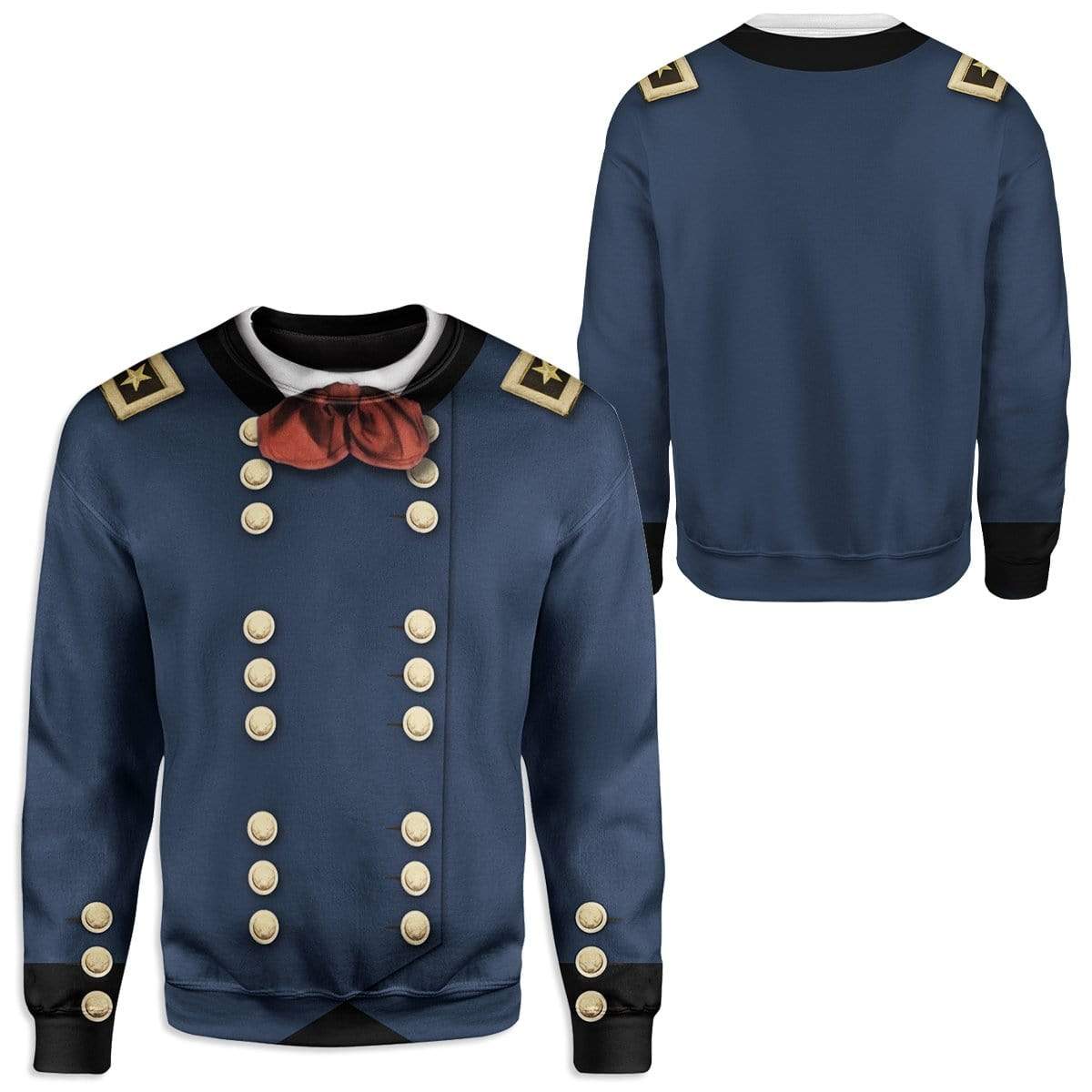 George Armstrong Custer Sweatshirt Original Style LT8 - Wonder Print Shop