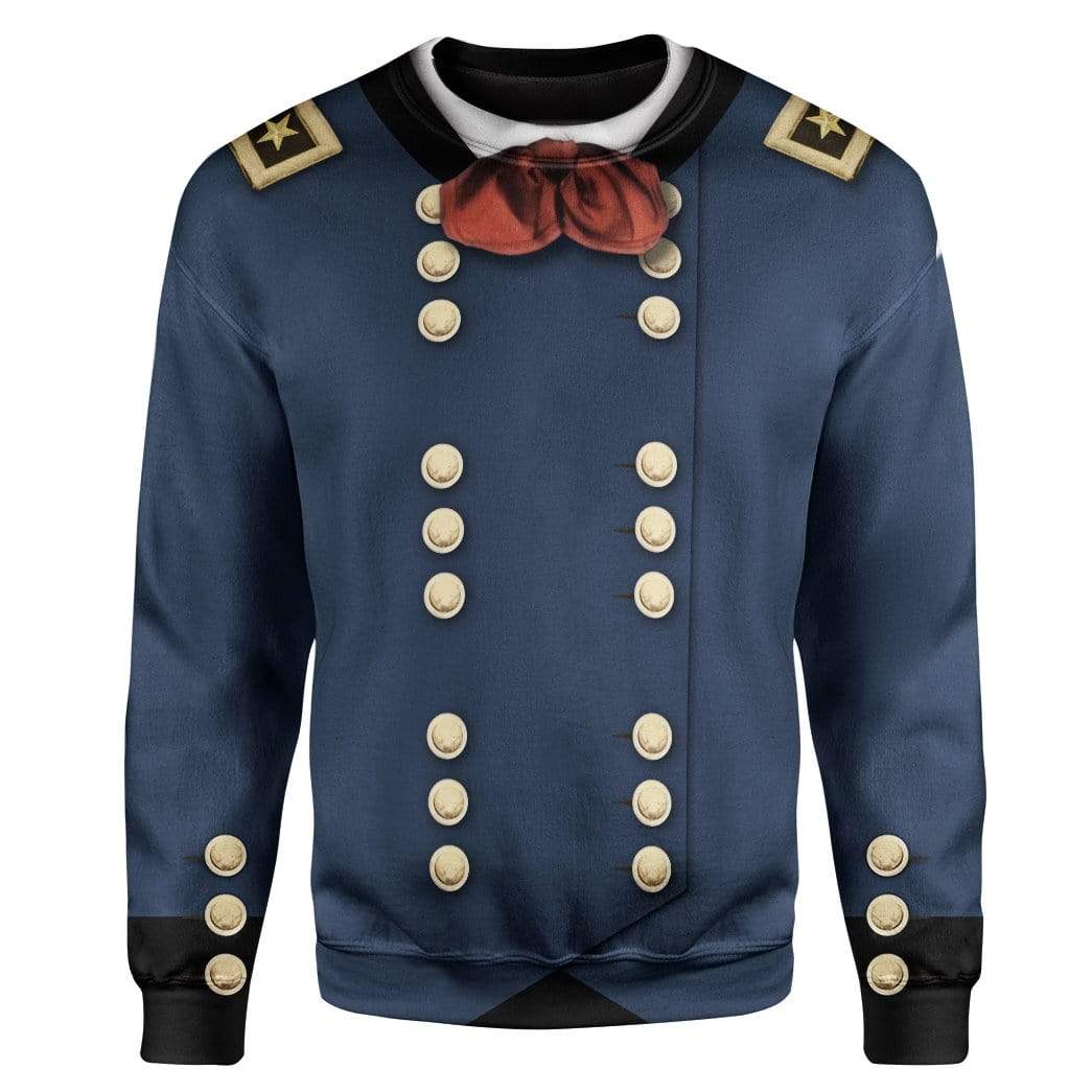 George Armstrong Custer Sweatshirt Original Style LT8 - Wonder Print Shop