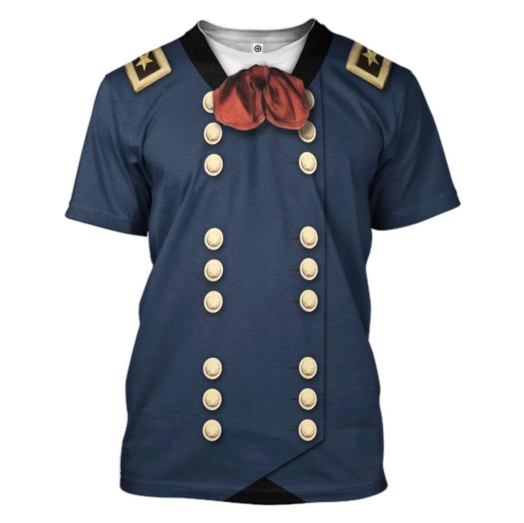 George Armstrong Custer T Shirt Original Style LT8 - Wonder Print Shop