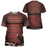 Samurai T Shirt LT8 - Wonder Print Shop