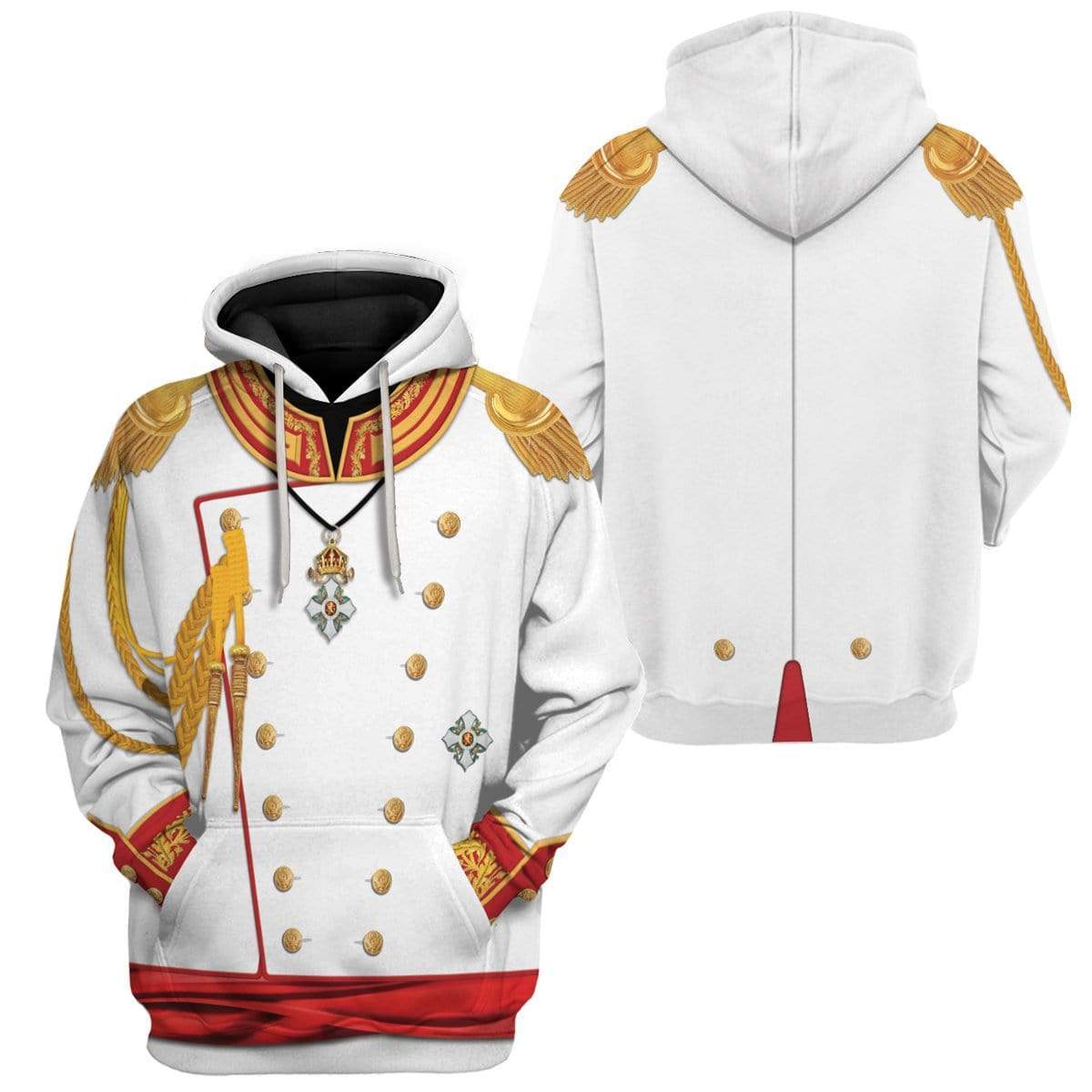 War and Peace Prince Andrei Hoodie Original Style LT8 - Wonder Print Shop