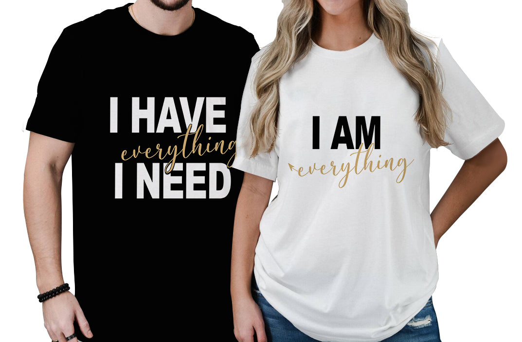 Valentine Day Couple T Shirt You Are My Everything No.2 LT6 - Wonder Print Shop
