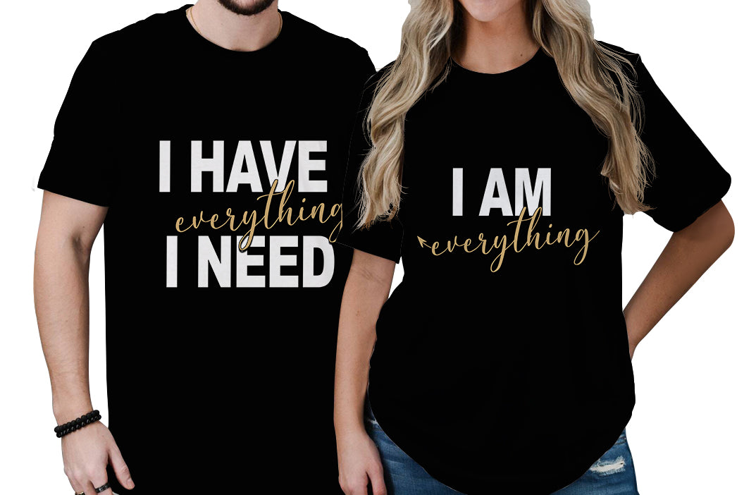 Valentine Day Couple T Shirt You Are My Everything No.1 LT6 - Wonder Print Shop