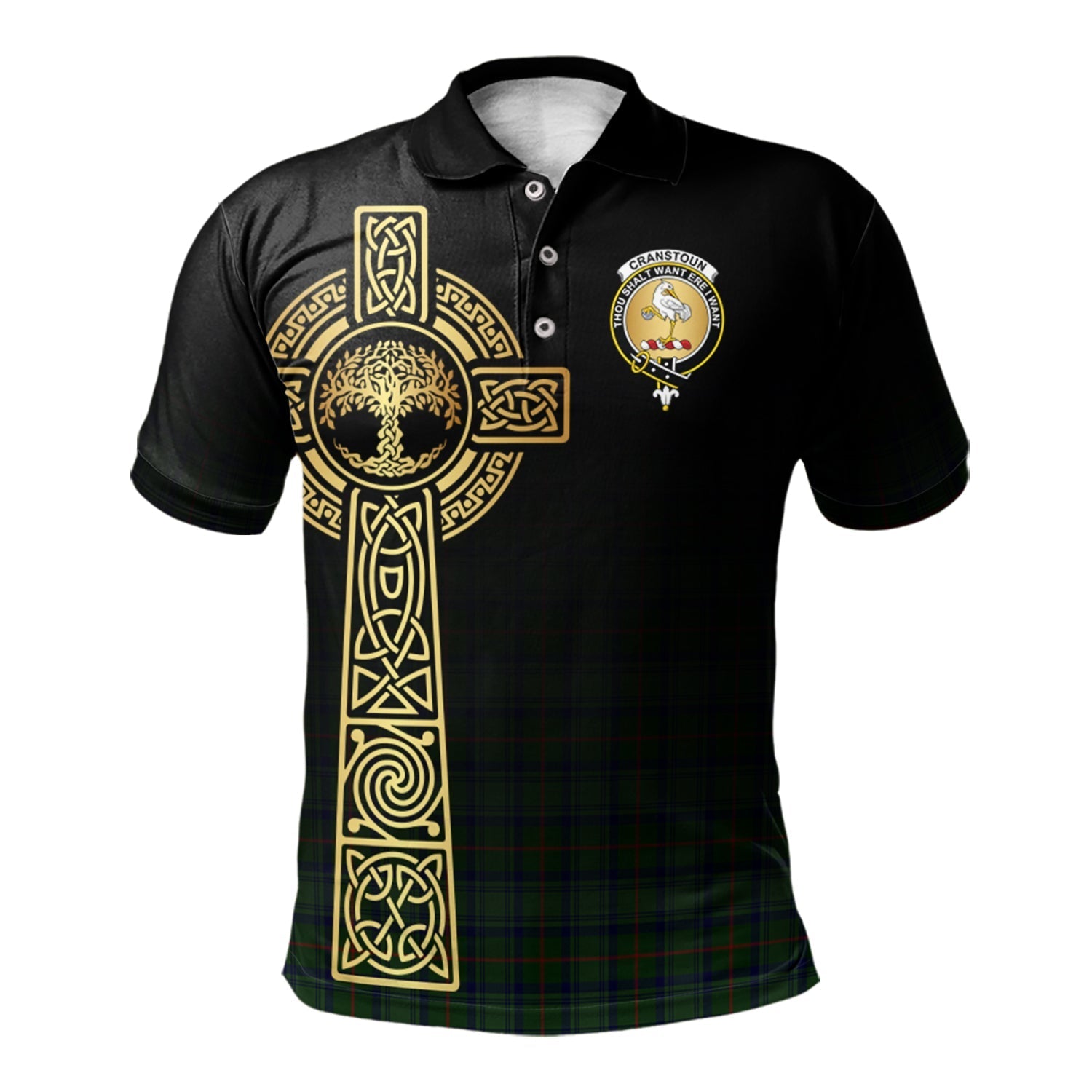 scottish-cranstoun-clan-crest-tartan-celtic-tree-of-life-polo-shirt