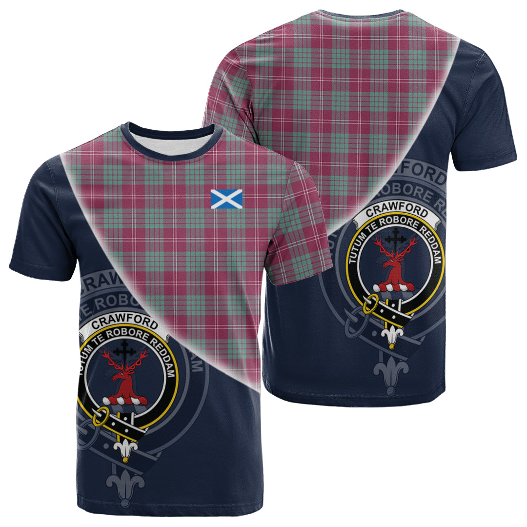 scottish-crawford-ancient-clan-crest-tartan-scotland-flag-half-style-t-shirt