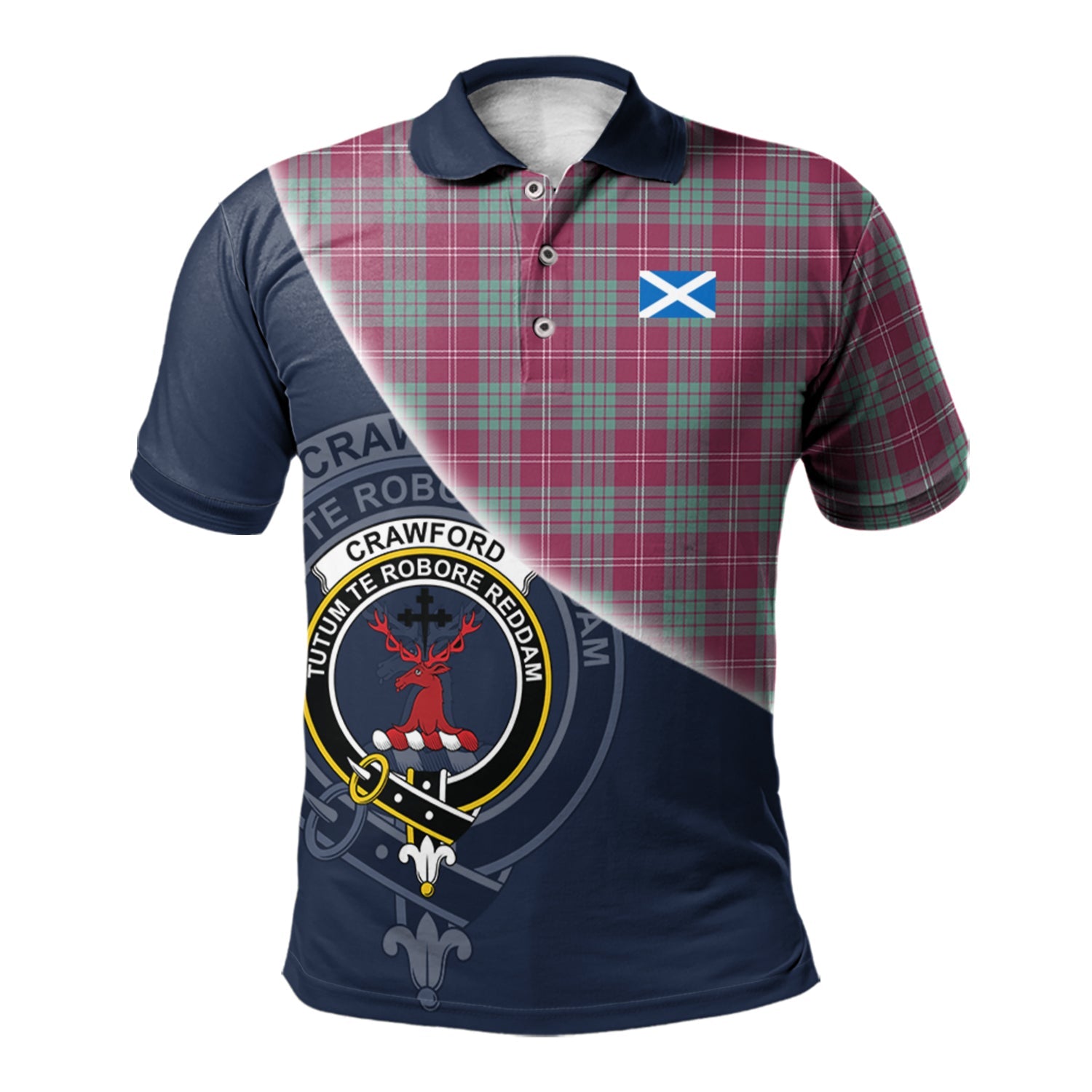 scottish-crawford-ancient-clan-crest-tartan-scotland-flag-half-style-polo-shirt