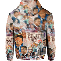 Civil Rights Leaders Hoodie Color Painting Style LT8 - Wonder Print Shop