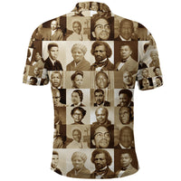 Civil Rights Leaders Polo Shirt Portrait Version LT8 - Wonder Print Shop