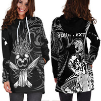 Custom Personalised Hawaii Ikaika Warrior Hoodie Dress LT2 - Wonder Print Shop