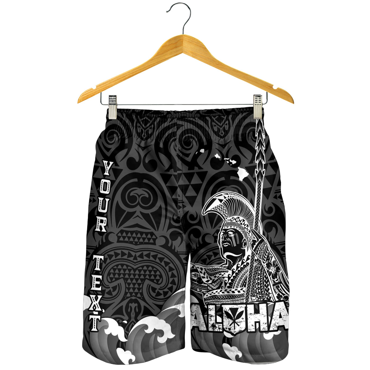 custom-personalised-hawaii-king-kamehameha-aloha-hawaii-nei-men-short