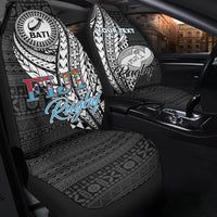 Custom Personalised Fiji Rugby Bati Tapa Pattern Car Seat Covers - LT2 - Wonder Print Shop