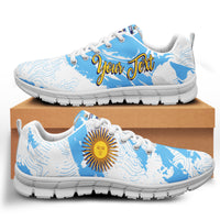 (Custom Personalised) Argentina Football World Cup 2022 Sneaker - LT2 - Wonder Print Shop