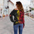 Custom Personalised Papua New Guinea 47th Independence Day Bird Of Paradise Women Off Shoulder Sweater LT2 - Wonder Print Shop