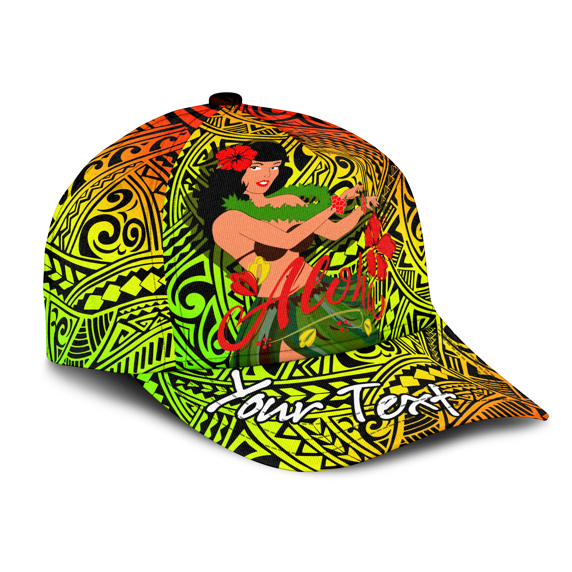 custom-personalised-hawaii-hula-girl-reggae-cap