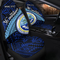 Custom Personalised FSM 36th Year Of Independence Car Seat Covers - LT2 - Wonder Print Shop