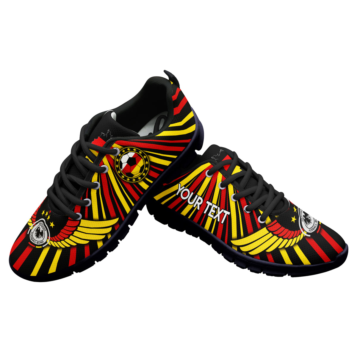 (Custom Personalised) Germany Football World Cup 2022 Sneaker - LT2 - Wonder Print Shop