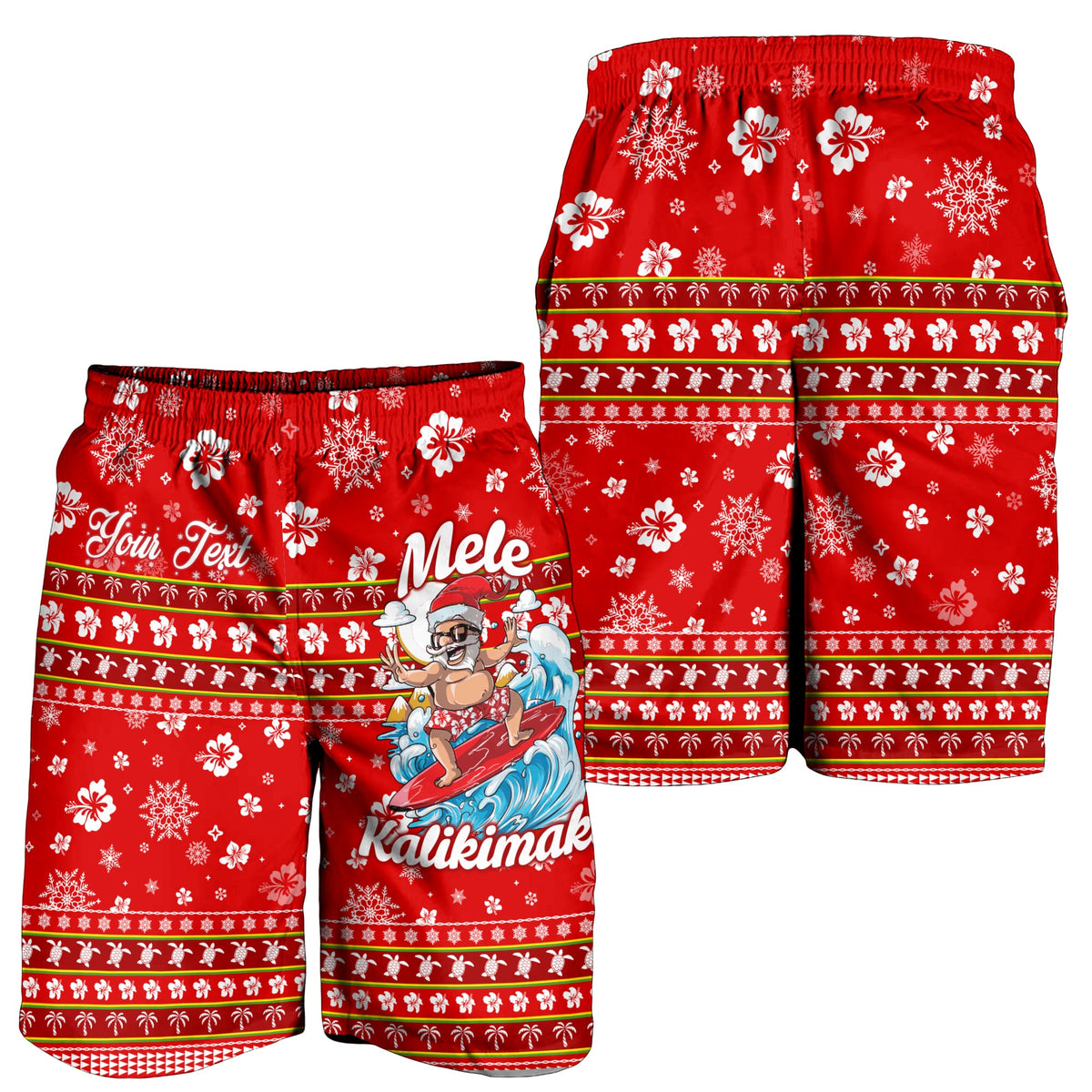 custom-personalised-hawaii-christmas-santas-surf-mele-kalikimaka-men-short
